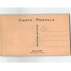 CLAOUEY : Carte souvenir, système dépliant - très bon état
