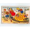 CLAOUEY : Carte souvenir, système dépliant - très bon état