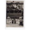 PARIS : carte photo de la boucherie Loisier vers 1910 - très bon état