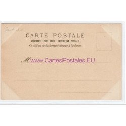 MUCHA Alfons : carte postale ancienne "le crépuscule"- bon état (marques d'album)