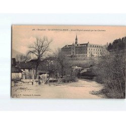 SAINT LAURENT DU PONT : Grand Hôpital construit par les Chartreux - très bon état