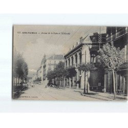 GRENOBLE : Avenue de la Gare et l'Eldorado - état