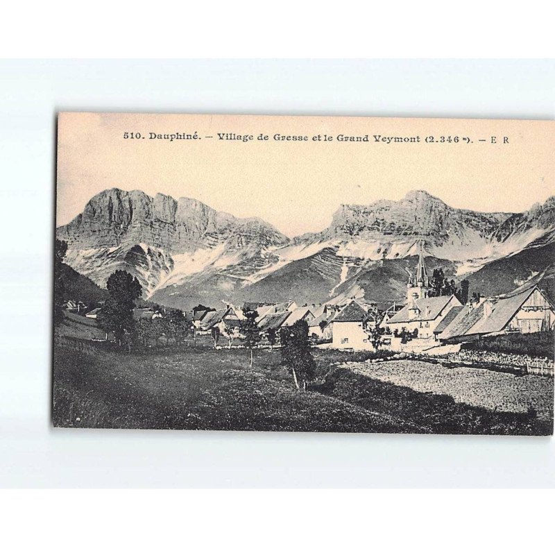 Village de Gresse et le Grand Veymont - très bon état