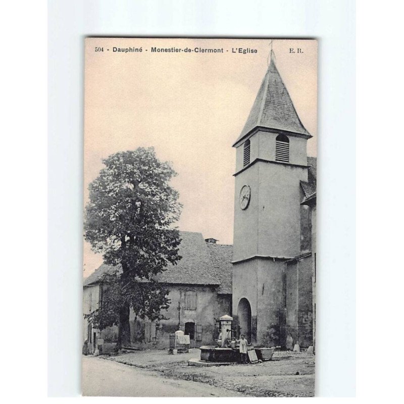 MONESTIER DE CLERMONT : L'Eglise - très bon état MONESTIER DE CLERMONT : L'Eglise - très bon état