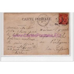 PARIS : carte photo de la mercerie """"Aux Montagnes des Vosges"""" (mode) - très bon état