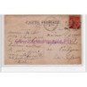 PARIS : carte photo de la mercerie """"Aux Montagnes des Vosges"""" (mode) - très bon état