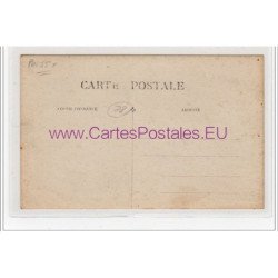 POISSY : carte photo d'une fête (camion) vers 1910 - très bon état