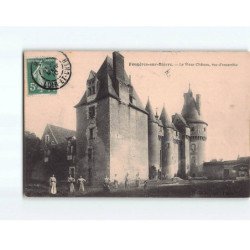 FOUGERES SUR BIEVRE : Le vieux Château, vue d'ensemble - très bon état