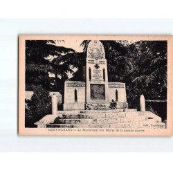 MONTRICHARD : Le monument aux Morts de la Grande guerre - très bon état