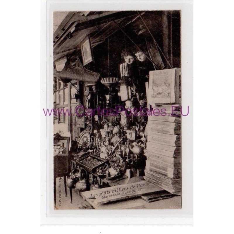 PARIS - Eugêne ATGET : les p'tits métiers de Paris - le marchand d'antiquités - très bon état