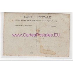 PARIS : carte photo d'attelages de livraison de la ferme Sainte Suzanne (laiterie dans le 5ème arr.) - très bon ét