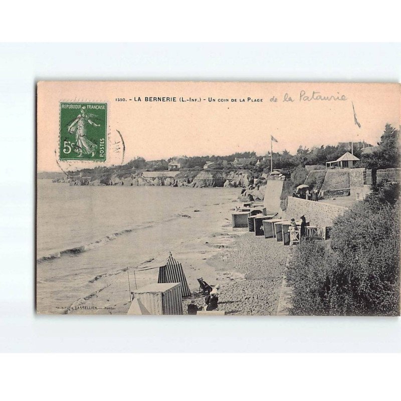 LA BERNERIE : Un coin de la Plage - très bon état LA BERNERIE : Un coin de la Plage - très bon état