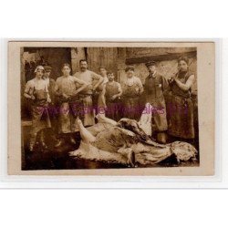 PARIS : carte photo des abattoirs de Vaugirard vers 1910 - très bon état