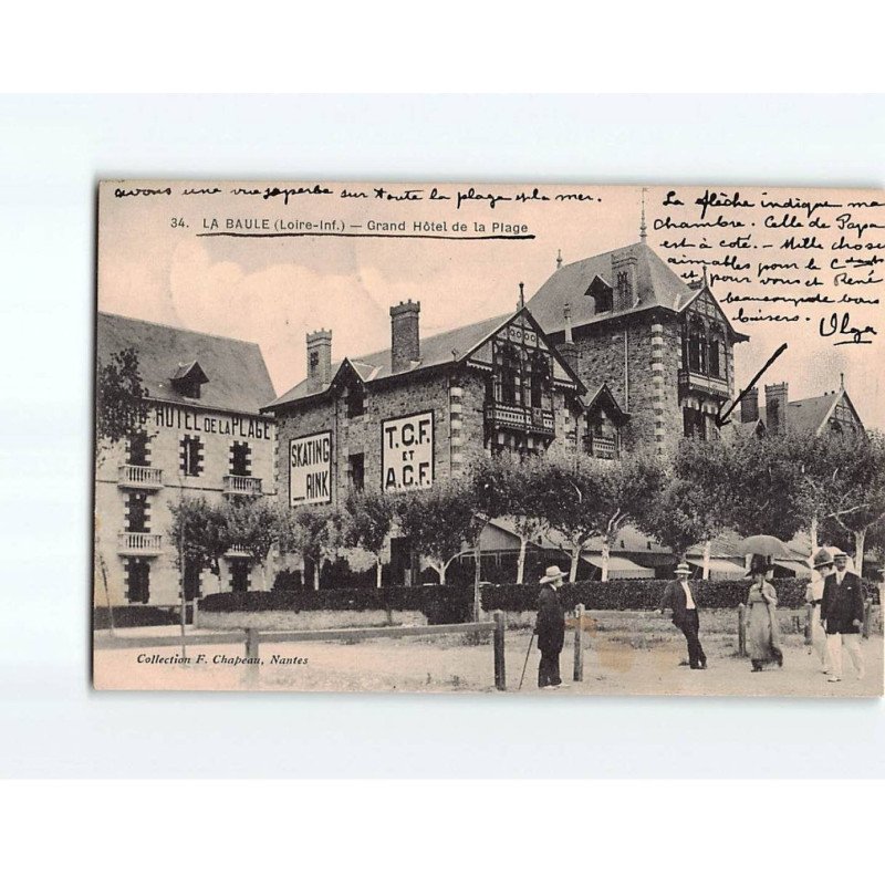 LA BAULE : Grand Hôtel de la Plage - très bon état