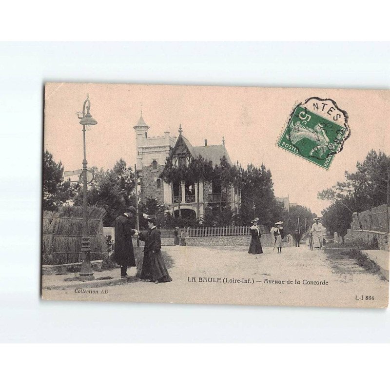LA BAULE : Avenue de la Concorde - état