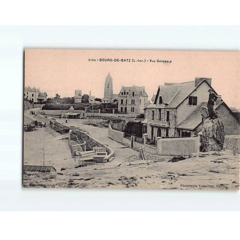 BOURG DE BATZ : Vue générale - très bon état BOURG DE BATZ : Vue générale - très bon état
