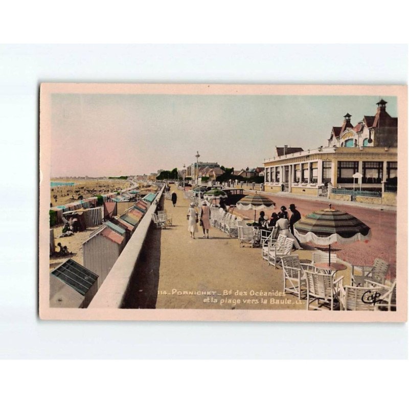 PORNICHET : Boulevard des Océanides et la Plage vers la Baule - très bon état