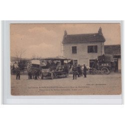 Courrier de Barcelonnette arrivant à la gare de Prunière (inauguration en avril 1906) - très bon état