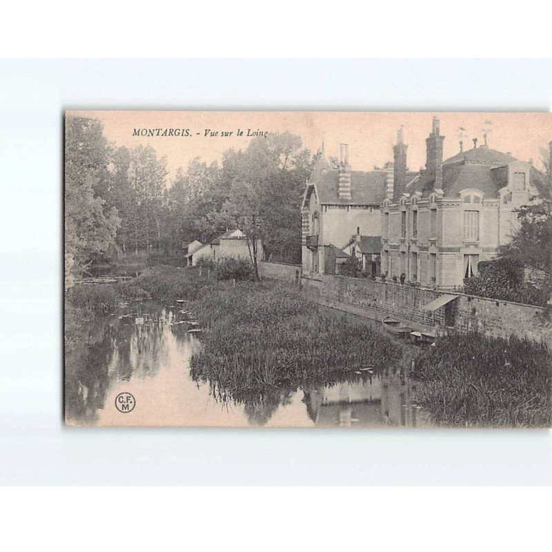 MONTARGIS : Vue sur le Loing - très bon état MONTARGIS : Vue sur le Loing - très bon état
