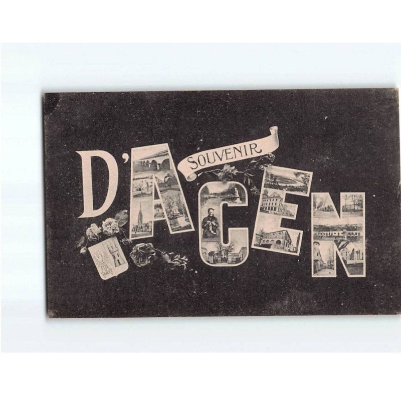 AGEN : Carte Souvenir - très bon état AGEN : Carte Souvenir - très bon état