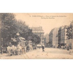 PARIS - Place et Square des Batignolles - Station des Omnibus - état