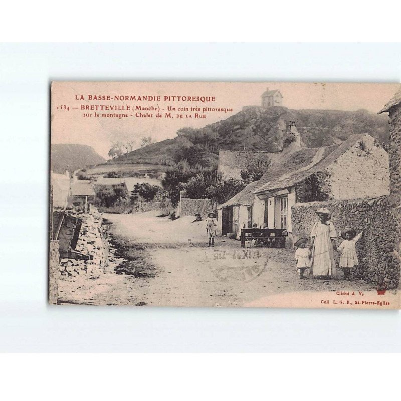 BRETTEVILLE : Un coin très pittoresque sur la Montagne - très bon état BRETTEVILLE : Un coin très pittoresque sur la Montagne - très bon état