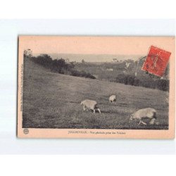 JULLOUVILLE : Vue générale prise des Falaises - état