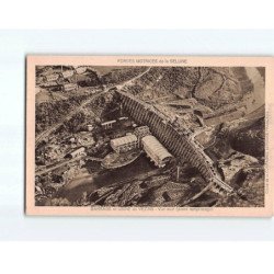 Barrage et Usine de VEZINS : Vue aval - très bon état