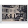QUILLEBEUF sur SEINE : l'arrivée du courrier de Pont Audemer (autobus) - état (plis)