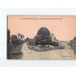 LA HAYE PESNEL : Entrée du Bourg et Avenue de la Gare - très bon état