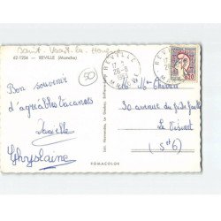 REVILLE : Carte souvenir - très bon état
