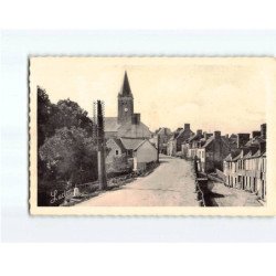 TORIGNI SUR VIRE : L'Eglise et la Rue Notre-Dame - état
