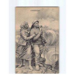 REVILLE : Carte souvenir, en Péril - très bon état