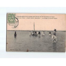 PORT BAIL : La plage à marée haute - très bon état