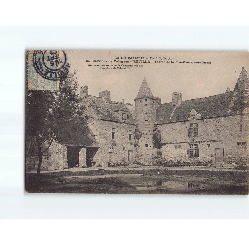 REVILLE : Ferme de la Cravillerie - très bon état REVILLE : Ferme de la Cravillerie - très bon état