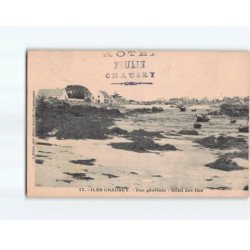ILES CHAUSEY : Vue générale, Hôtel des iles - état