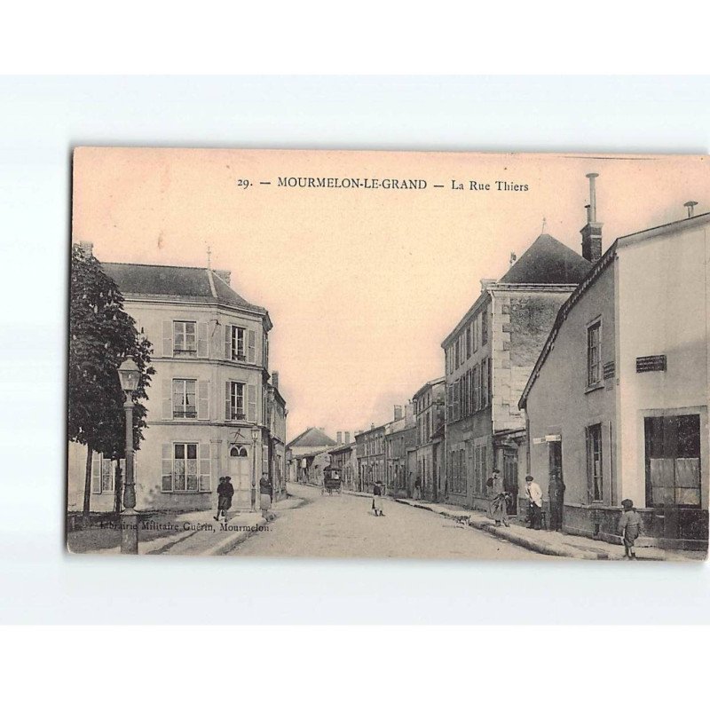 MOURMELON LE GRAND : La Rue Thiers - très bon état