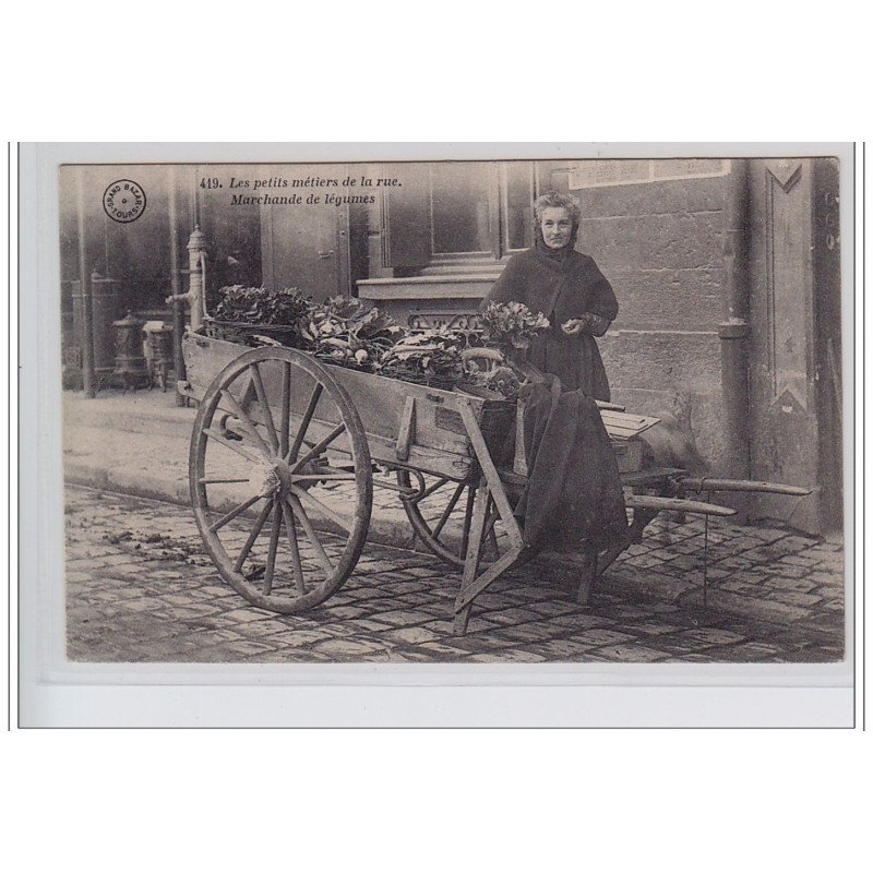 TOURS (série des métiers de Tours n°419) : la marchande de légumes - très bon état