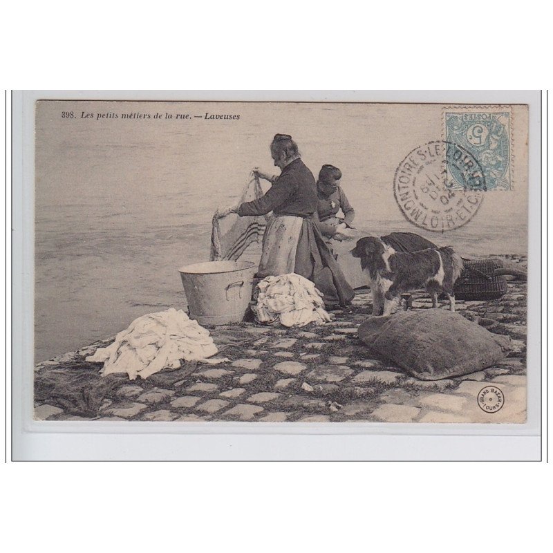 TOURS (série des métiers de Tours n°398) : les laveuses - très bon état