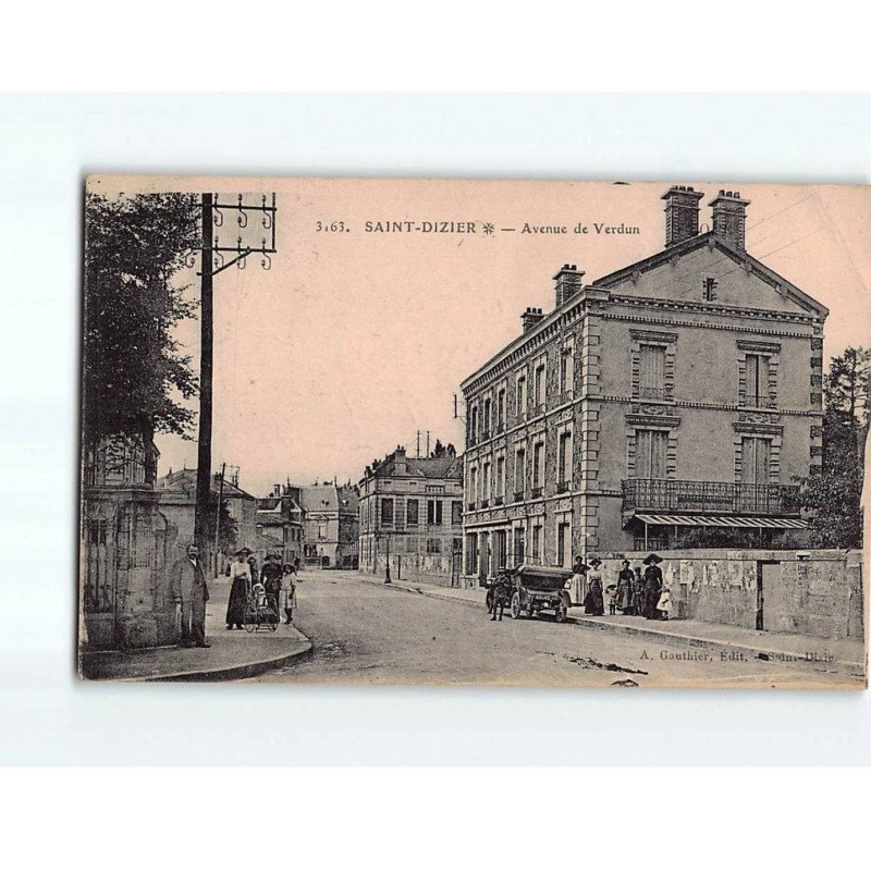 SAINT DIZIER : Avenue de Verdun -  état