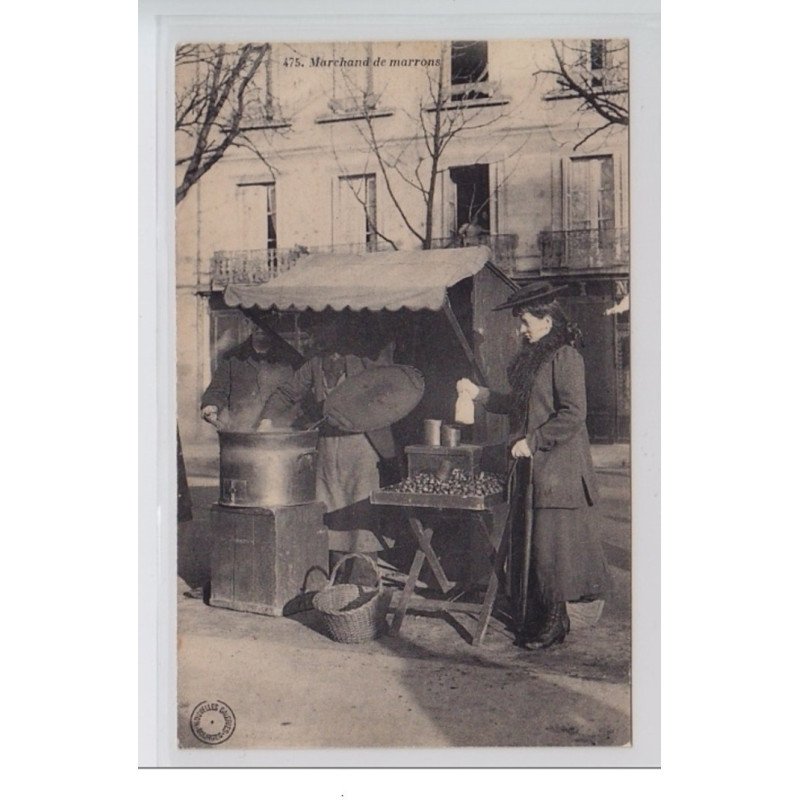 TOURS (série des métiers de Tours n°475) : le marchand de marrons - très bon état TOURS (série des métiers de Tours n°475) : le marchand de marrons - très bon état