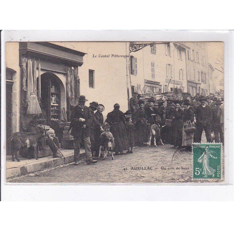 AURILLAC: un coin de foire - très bon état