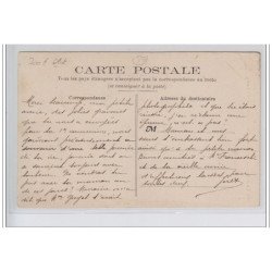 TOURS (série des métiers de Tours n°407) : une raccommodeuse de faïences  - bon état (un manque au niveau de la légende