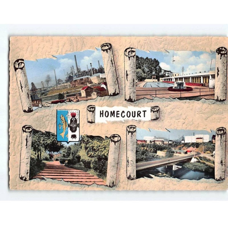 HOMECOURT : Carte Souvenir - très bon état