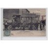 Un autobus de la ligne Mourmelon-gare au Camp de Chalons """"auto-transports"""" - bon état (tache d'encre)