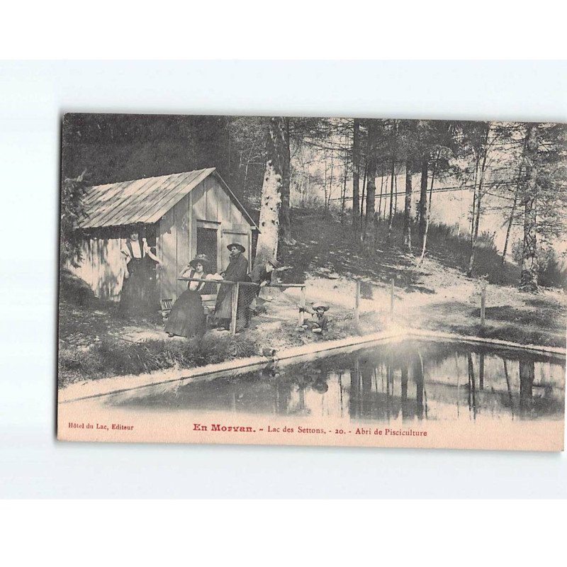 Lac des Settons, abri de pisciculture - très bon état Lac des Settons, abri de pisciculture - très bon état