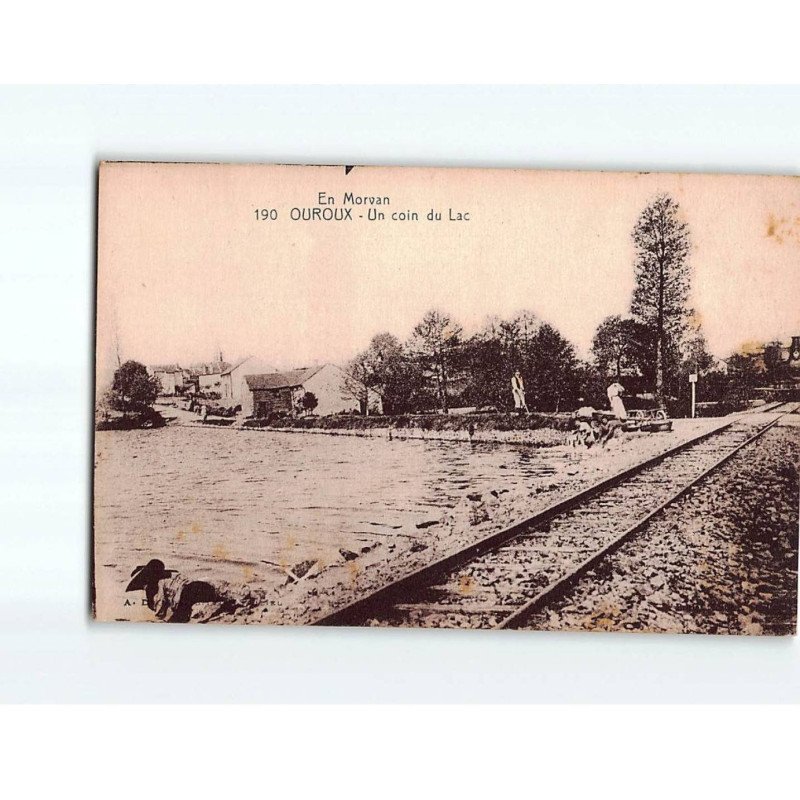 OUROUX : Un coin du Lac - très bon état