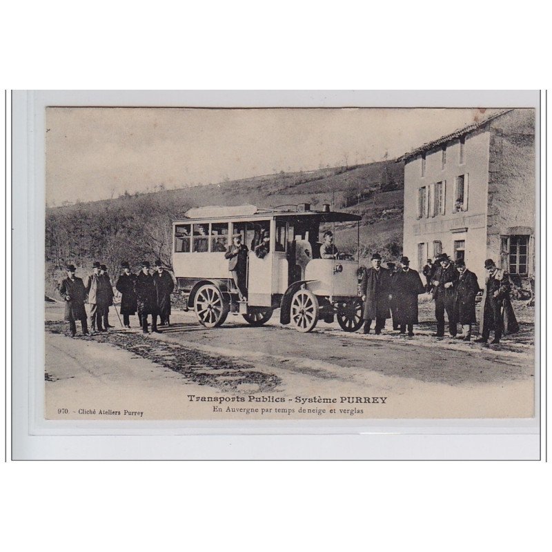 BAGNERES - LOURDES : transports publics - autobus système PURREY - très bon état