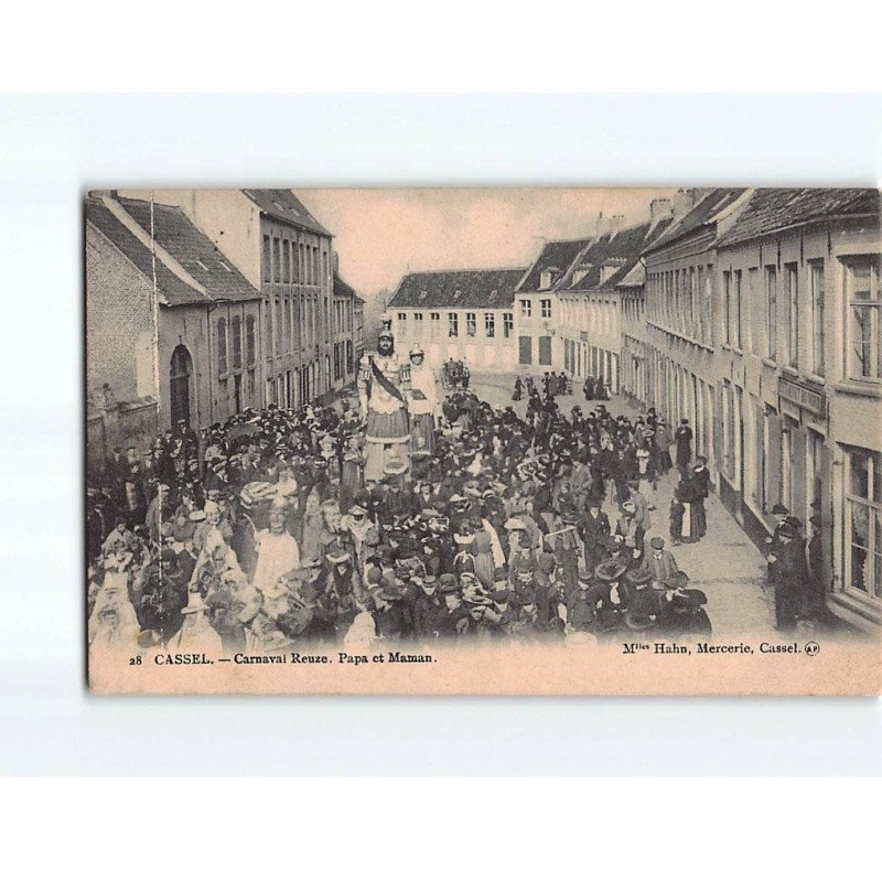 CASSEL : Carnaval Reuze, Papa et Maman - très bon état
