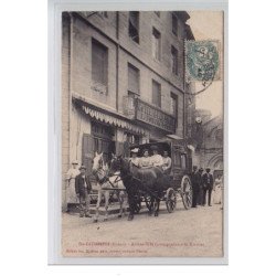 SAINTE CATHERINE : arrivée à la correspondance de Mornant (diligence - courrier) - très bon état
